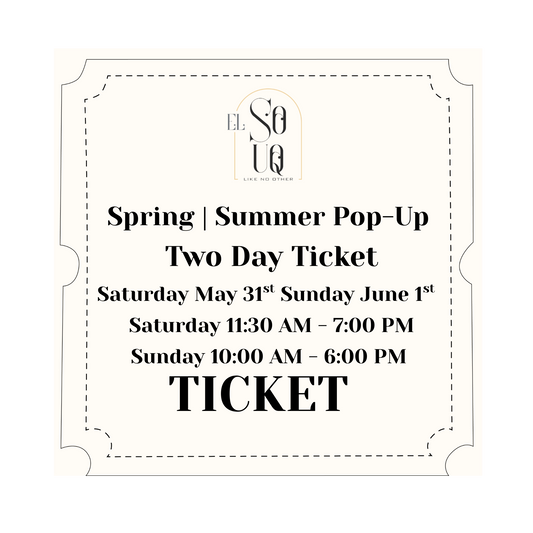 2 Day Pass Spring/Summer Pop-Up May 31 & June 1 | Ideal Glass Studios, NYC